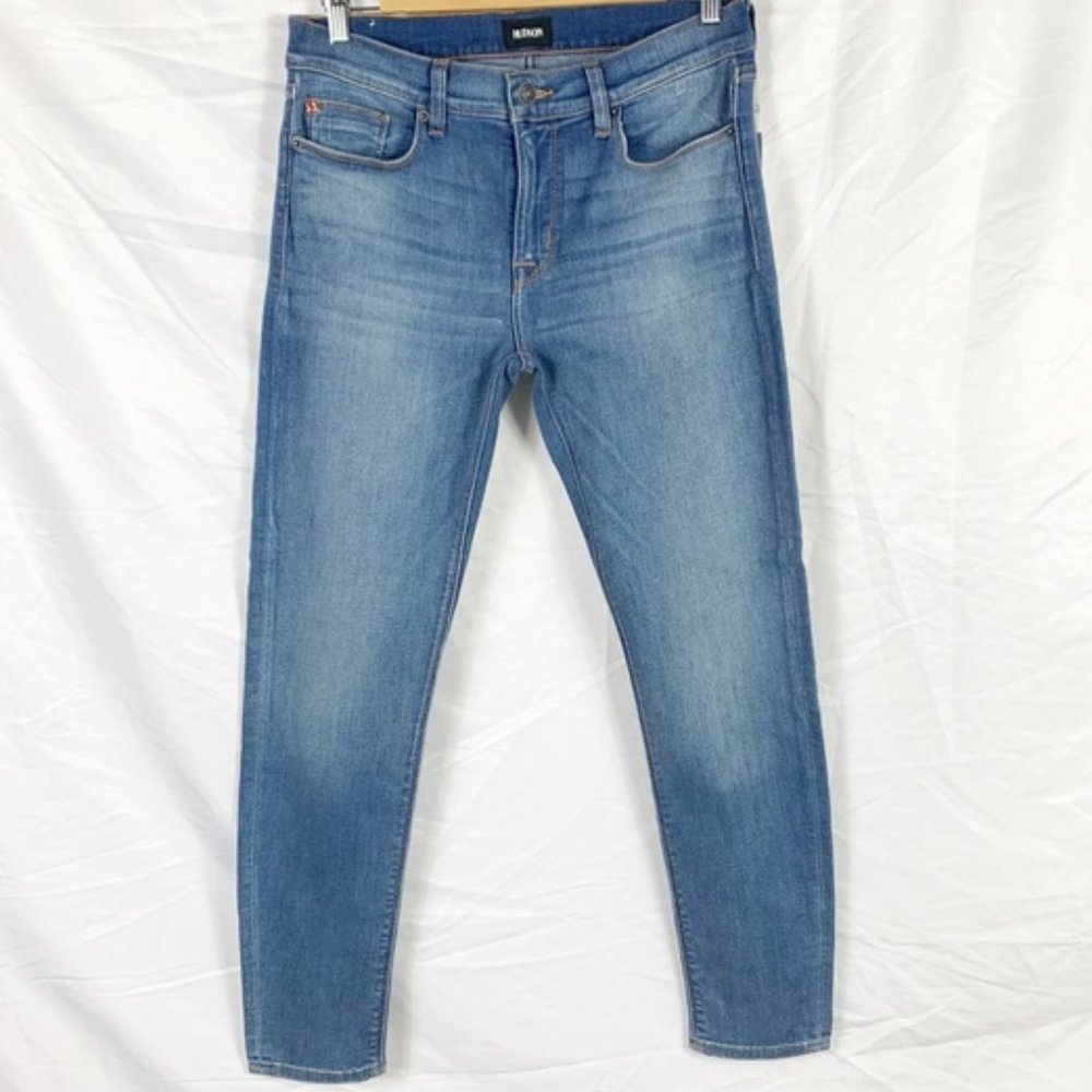 Hudson Super Skinny Krista Crop Ankle Jeans 32 - Picture 5 of 8